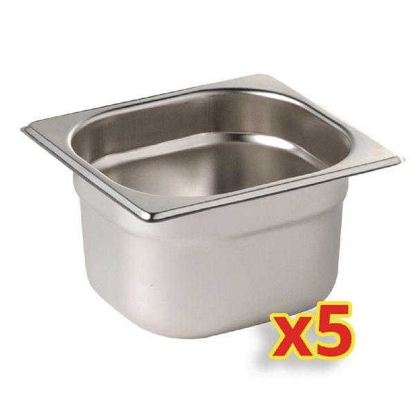 Vogue Gastronorm Kit für G603/G604 (1/6 x 5) ohne Deckel, S411