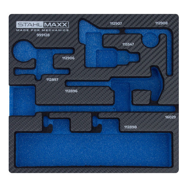 Stahlmaxx 1/6 Schaumstoffeinlage wie VAG für Motorcode AWA, AXX und weitere, XXL-999128S