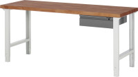 Produktbild von RAU Werkbank höhenverstellbar 7001I1, B2000xT700xH790-1140mm, 1xSchublade-TA, 03-7001I1-207BR4H-Z.942 RAU Werkbank höhenverstellbar 7001I1, B2000xT700xH790-1140mm, 1xSchublade-TA, 03-7001I1-207BR4H-Z.942