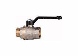 Riegler Kugelhahn, leichte Ausführung, Innen/Außengewinde, 103140