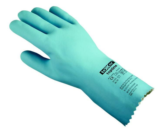 teXXor Chemikalien-Schutzhandschuhe "NATURLATEX", Größe: 11, VE: 12 Paar, 2240-11