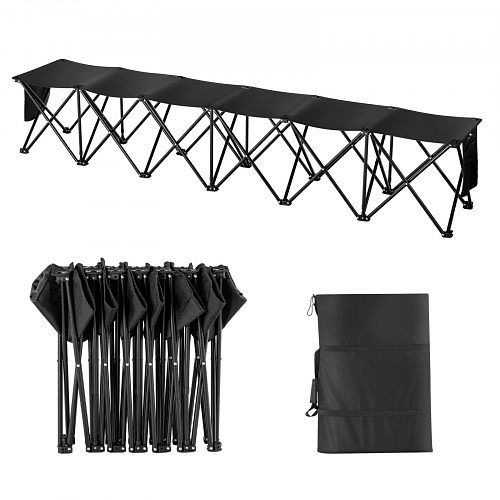 VEVOR Klappbank Bierbank Gartenbank Campingbank Klappbar Camping 6-Sitzer, BKZDYDZYWKB6HC79QV0