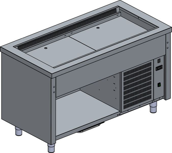 KBS Kühlwanne mit Umluftkühlung Modul 2 GN 1/1, 330151