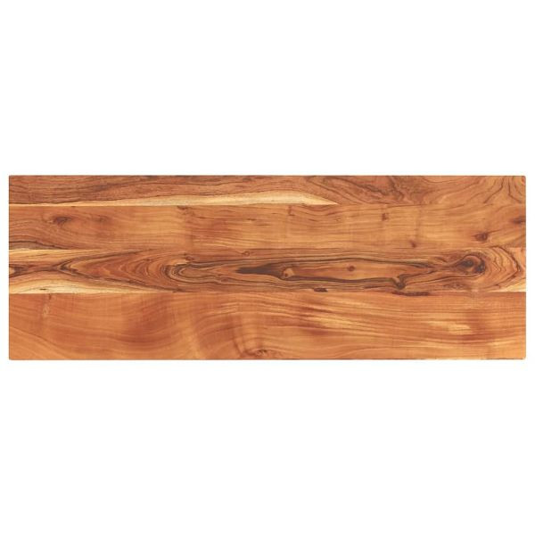 vidaXL Tischplatte 140x50x2,5 cm Rechteckig Massivholz Akazie, 370922