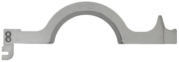 REMS Spannbacke links Ø 125 mm, 45°, 254632, 4039976036139