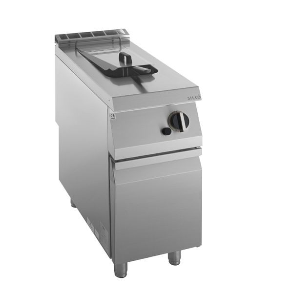KBS Gas-Fritteuse 1 Becken 23 L Standgerät 21kW, 10524403