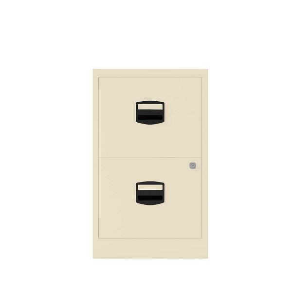 Bisley Home Hängeregistraturschrank PFA, 2 HR-Schubladen, 669 hellelfenbein, PFA2669