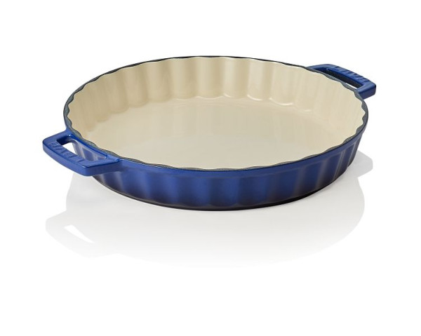 WAS Bräter Durchmesser oben 30,5 cm, Höhe 5 cm, blau, 364602030