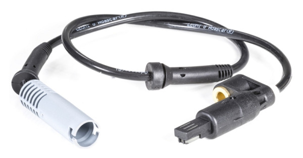 HELLA Sensor, Raddrehzahl, 12V, Vorderachse, Kabel: 555mm, 6PU 010 039-361