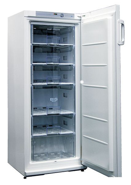 KBS Tiefkühlschrank TK 221 weiß, Außenmaterial: Stahlblech weiß pulverbeschichtet, 9190221