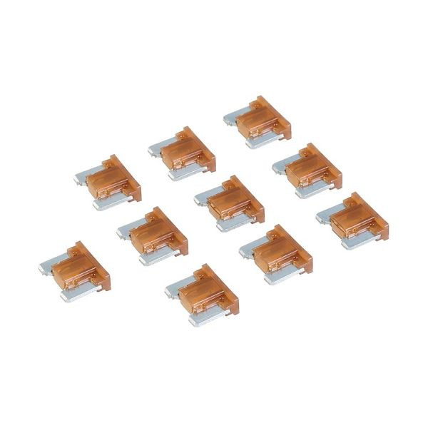 Silverline ATT Mini-LP-Flachstecksicherungen für Kfz, 10er-Packung, 7,5 A, braun, 909108