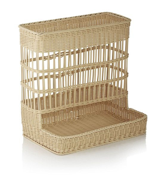 WAS Brötchenschütte WEAVER PRO Systemkörbe, 60 x 49 x 60,5 cm, hellbeige, Polypropylen, 5088360