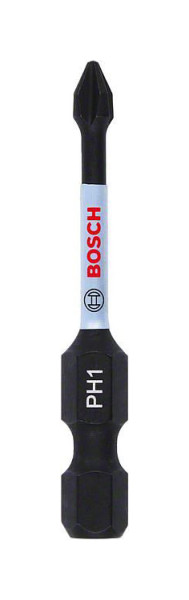 Bosch Impact Control PH1 Power Bit, VE: 5 Stück, 2608522480