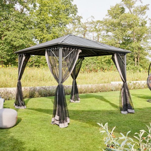 HOME DELUXE LED Solar Pavillon AZUR, 31798, 4058166165183