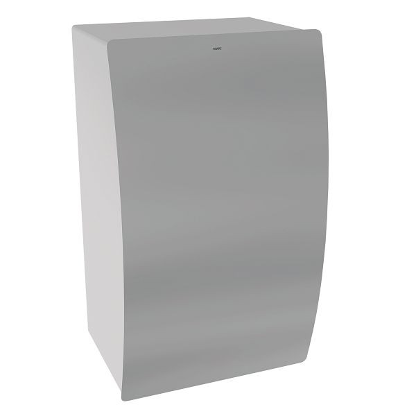 KWC Händetrockner, STRATOS, Edelstahl, opto-elektronisch gesteuert, 156x267x130 mm, Wandmontage, Materialstärke 1,5 mm, 230 VAC, 1000 W, 3600008862