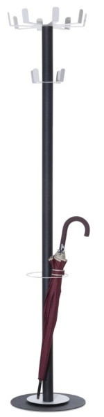 Deskin Garderobenständer LIAM, 350 x 1750 mm, 12 Haken, 289052