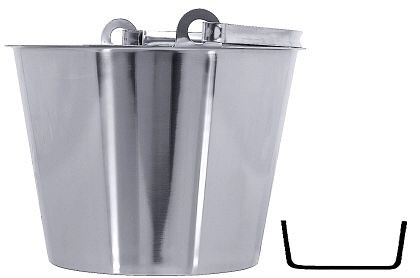 Contacto Eimer ohne Bodenreifen 7 l, 415/007