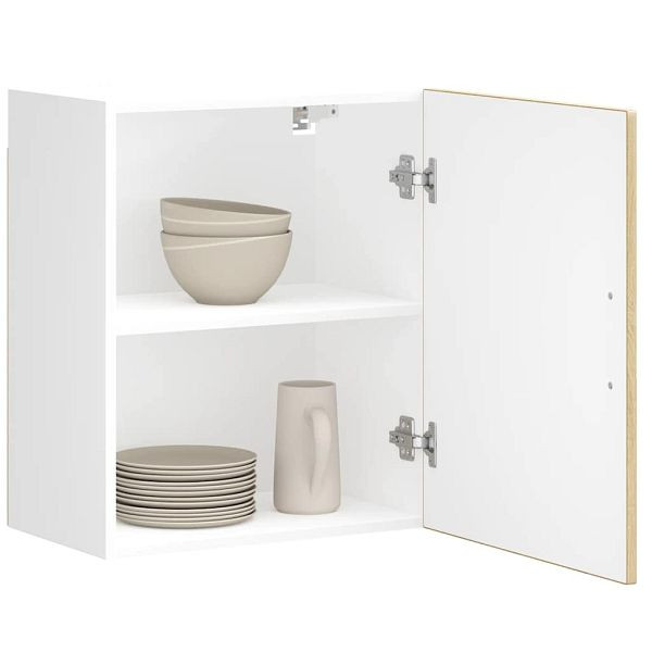 vidaXL Küchen-Hängeschränke 2 Stk. Porto Sonoma-Eiche Holzwerkstoff, 854044