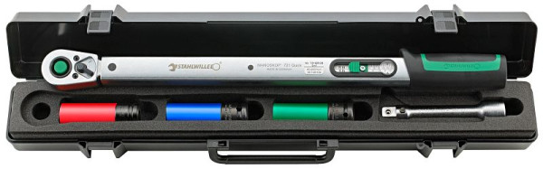 STAHLWILLE Radmontage-Set Nr.721QR/20/3/1 QUICK 40-200 Nm Antriebs-4kant 1/2", 96507214