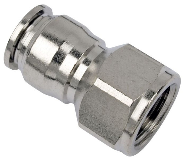 timmer BK-GA-10-3/8-MSV, Gerade Aufschraubverschraubung, Schlauch-Ø: 10 mm, Gewinde: 3/8", VE: 10 Stück, 03060742