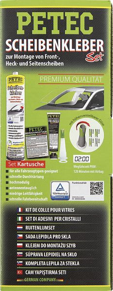 Petec Scheibenkleber-Set 310ml, VE: 6 Stück, 83333