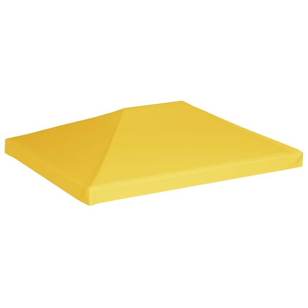 vidaXL Pavillondach 270 g/m² 4x3 m Gelb, Material: Stoff (100% Polyester), 312082