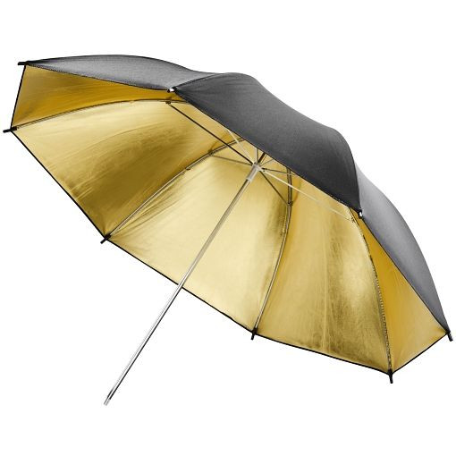 Walimex Reflexschirm gold, 84cm, 1012134, 4250234521345
