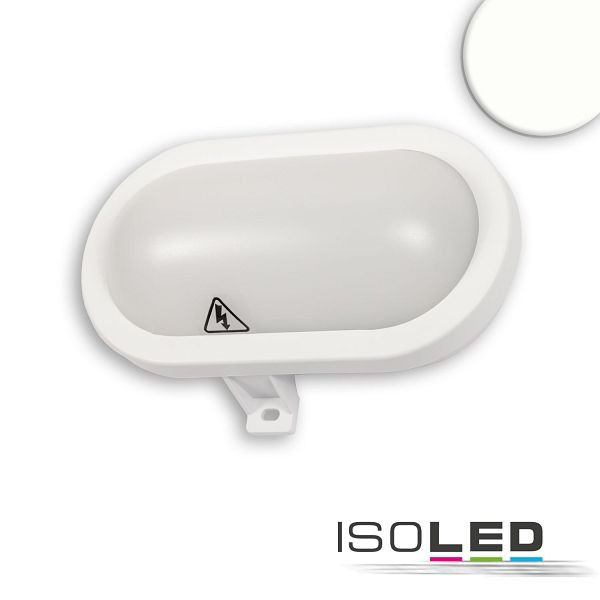 ISOLED LED Kellerleuchte mit HF-Bewegungssensor 10W, IP54, weiß, neutralweiß, 114153