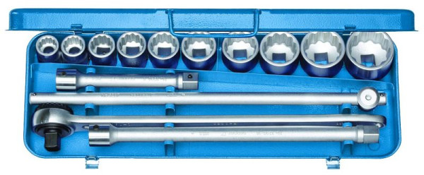 GEDORE Steckschlüssel-Satz 3/4", 14-teilig, Umschaltknarre, 6280690