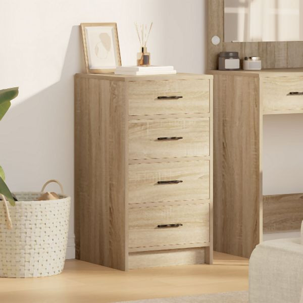 vidaXL Sideboard Sonoma Eiche 40x41x75 cm Holzwerkstoff, 865057