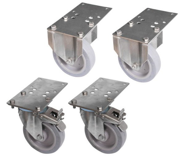 ZANUSSI Satz Rollen, lenkbar, VE: 4 Stück, 406206135