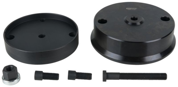 KS Tools Kurbelwellen-Simmerring-Montagewerkzeug-Satz für Volvo, 6-teilig, 460.4195