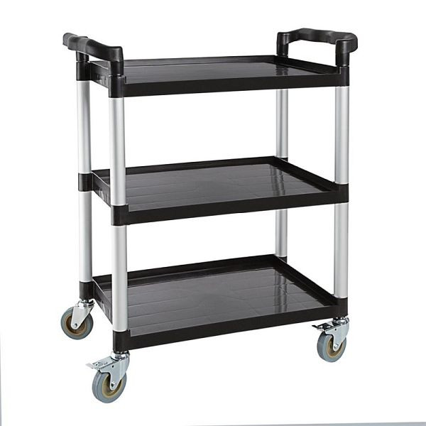 Vogue kleiner Servierwagen aus Polypropylen, Größe: 95 x 82,5 x 41,2 cm, Belastung: 130 kg, CF101