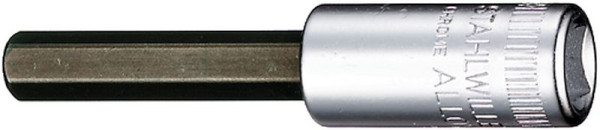 STAHLWILLE 6,3 mm (1/4") INHEX-Einsatz Nr.44a Schlüsselweite 1/16 " Länge 55 mm, 01450004