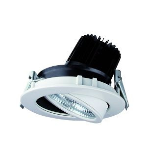 DOTLUX LED-Deckeneinbaustrahler TURN 55W 4000K, 2442-040040