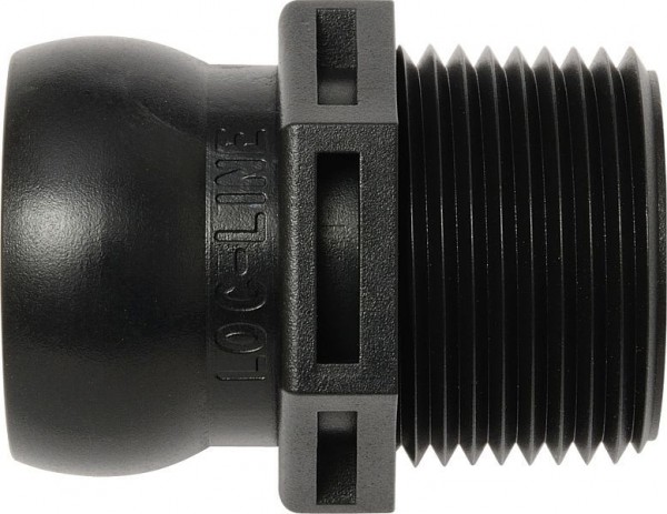 Loc-Line NPT-Anschluß 3/4" schwarz, VE: 50 Stück, L69545S