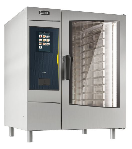 ZANUSSI Heißluftdämpfer MAGISTAR Combi TS 10 x GN1/1-E, Standgerät, für GN 1/1, 406218722