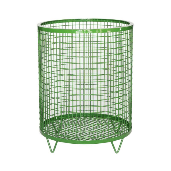 Stein HGS Abfallbehälter 'Nr. 3', verzinkt und grasgrün beschichtet (RAL 6010), 19326