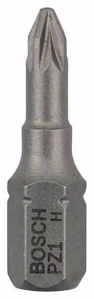 Bosch Schrauberbit Extra-Hart PZ 1, 25 mm, 25er-Pack, 2607001556