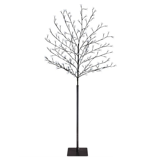 monzana Kirschblütenbaum Kaltweiß 180cm In-/Outdoor + Fernbedienung, 107578