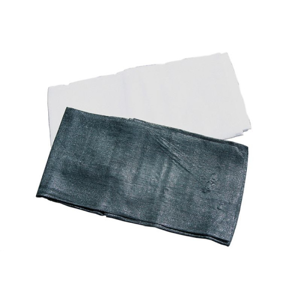 Stein HGS Bauzaunnetz, weiß, 1 Stück, zertifiziert nach CPAI 84, 3fb36w-b1