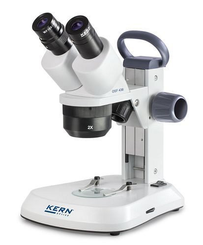 Kern Optics Stereomikroskop OSF 439, Tubus Binocular, Objektive 1x / 2x / 4x, 0,35 W / 1 W LED, 283697