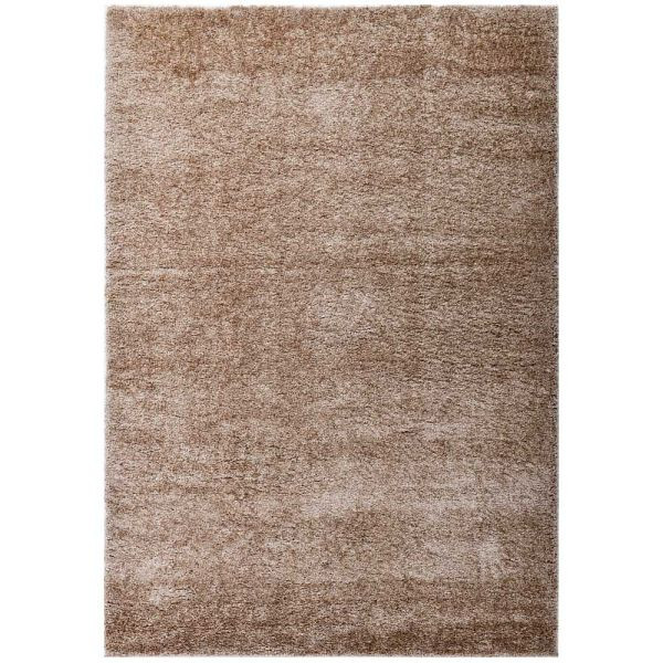 HOME DELUXE Hochflor Teppich SOFI - 110 x 60 cm Braun, 56227