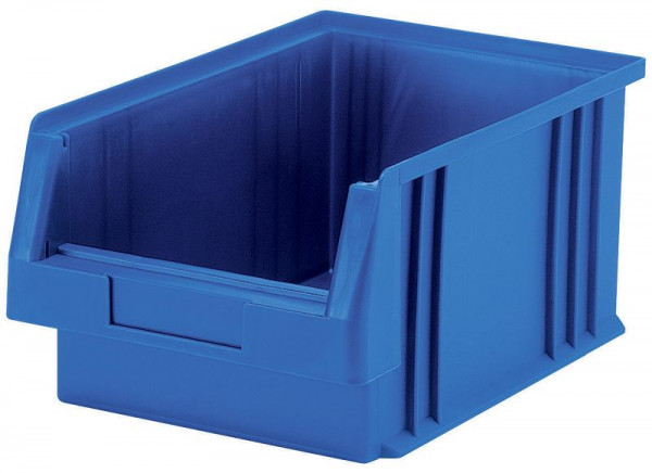 LA-KA-PE Sichtlagerkasten PLK 2, blau, aus PP, Außenmaße: 330/301 x 213 x 150 mm (lxbxh), VE: 10 Stück, 01550 02 22