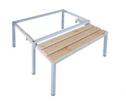 Eurobox Gestell mit ausziehbare Sitzbank, 800 mm, 3060-080