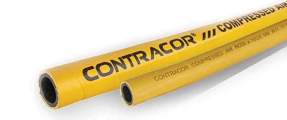 Contracor AirFlex-25 Luftschlauch ID=25mm, Gelb, VE: Rolle 40 m, 10151003