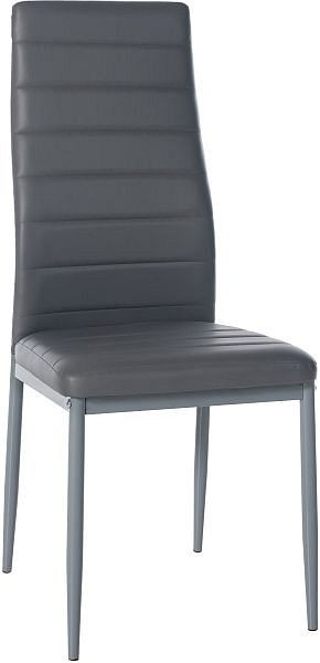 CLP Esszimmerstuhl Mayfair Kunstleder, grau, 322201