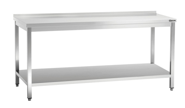 Bartscher Arbeitstisch 700, B2000, Aufkantung, 308207, 4015613600291