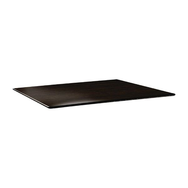 Topalit Smartline rechteckige Tischplatte Wenge 120 x 80cm, DR979