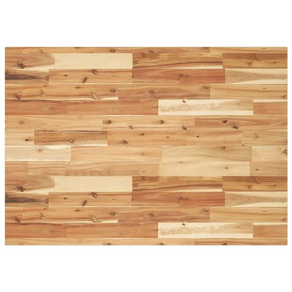 vidaXL Schreibtischplatte Ölbeschichtung 120x70x2 cm Massivholz Akazie, 3279759